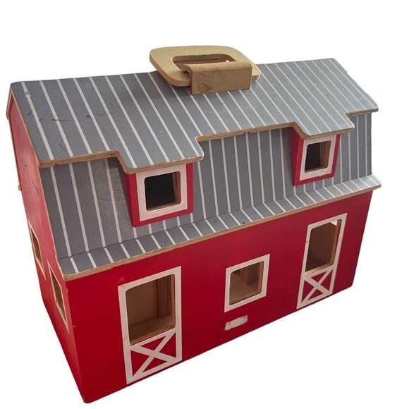 Melissa And Doug Red Barn Melissa And Doug Take Along Sorting Barn